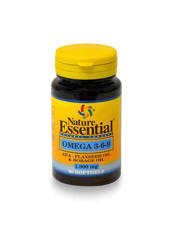 Omega 3-6-9 1000mg – 30 Kapseln Nature Essential