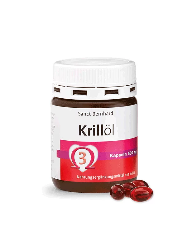 Krillöl Kapseln 500mg – 90 Kapseln Kräuterhaus Sanct Bernhard