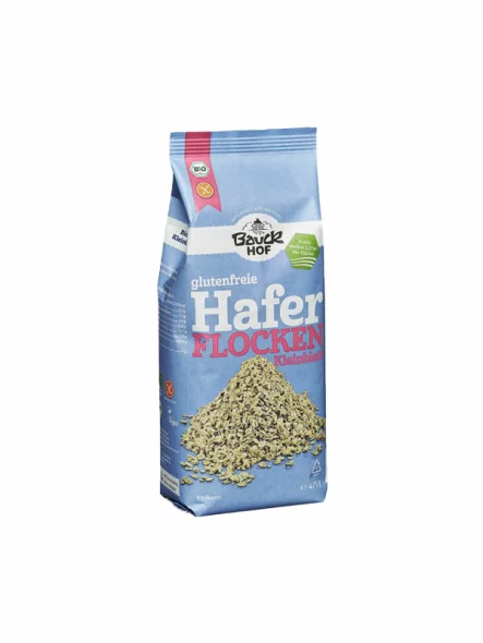 Bauck Mühle Haferflocken zart glutenfrei – Biologisch in einer 475g Packung