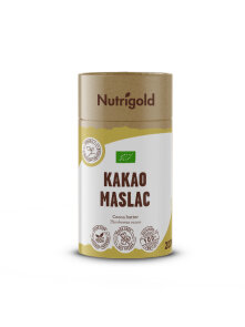 Nutrigold Kakaobutter - Biologisch in einer 200 Gramm Packung