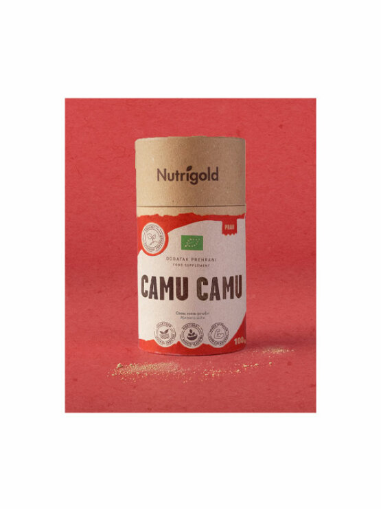 Nutrigold Biologisches Camu Camu Pulver in einer 100g Packung