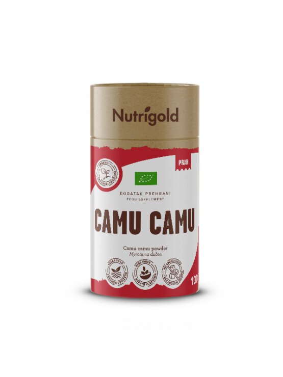 Nutrigold Biologisches Camu Camu Pulver in einer 100g Packung