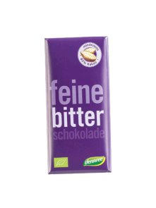 Dennree Feine Bitterschokolade mit 85 % Kakao – Biologisch in einer 100 Gramm Packung