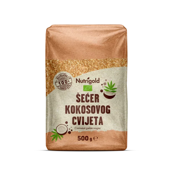 Kokosblütenzucker – Biologisch 500g Nutrigold