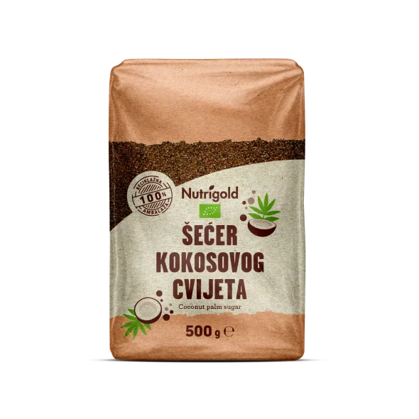 Kokosblütenzucker – Biologisch 500g Nutrigold