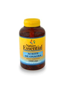 Nature Essential Nachtkerzenöl 1000mg – 100 Kapseln Packung