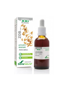 Soria Natural Hafer – natürliches Extrakt in einer 50ml  Glasflasche mit Tropfer