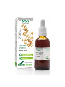 Soria Natural Hafer – natürliches Extrakt in einer 50ml  Glasflasche mit Tropfer