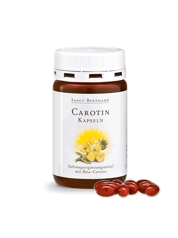 Carotin-Kapseln 100 Kapseln – 56g Kräuterhaus Sanct Bernhard