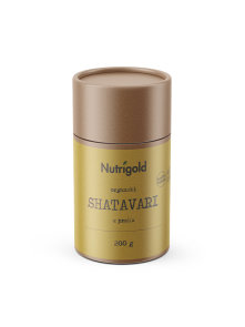 Nutrigold Shatavari-Pulver Biologisch in einer 200 Gramm Packung
