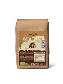 Nutrigold Pfeilwurzpulver, biologisch, 500 Gramm, braune Verpackung