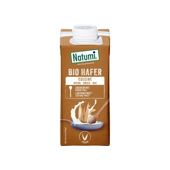 Natumi Hafer Cuisine – Biologisch in einer 200ml Packung