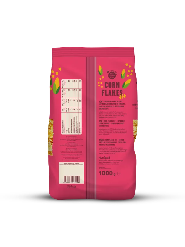 Nutrigold Cornflakes Fit in einer 1000g Packung