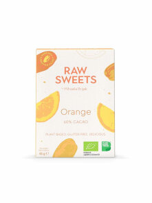 Rohkakaoriegel Orange – 48g Biologisch Raw sweets by Mihaela