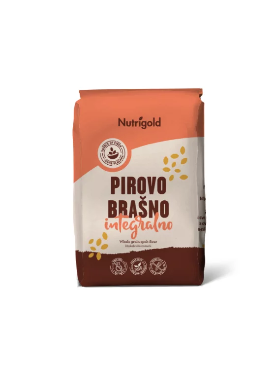 Nutrigold Dinkel-Vollkornmehl in einer 1000g Packung
