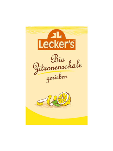 Geriebene Zitronenschale - Biologisch 15g Lecker's