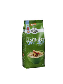 BauckHof Haferflocken Apfel und Zimt Glutenfrei – Biologisch in einer 400g Packung