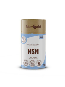 Nutrigold MSM Pulver in einer 300 Gramm Packung