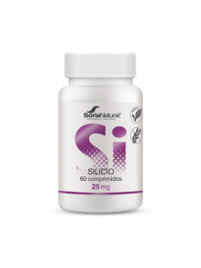 Siliziumtabletten 25mg – 60 Stück Soria Natural