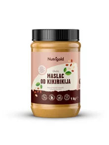 Nutrigold Erdnussbutter 100 % glatt in einer 1000 Gramm Packung