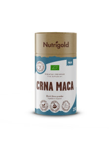 Nutrigold Schwarzes Maca Pulver Biologisch in einer 250 Gramm Packung