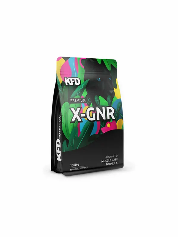 KFD Nutrition Premium Muscle X-Gainer – Schokolade in einer 1000g Packung