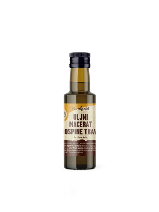 Nutrigold Johanniskrautöl-Auszug in 100ml-Glasflasche