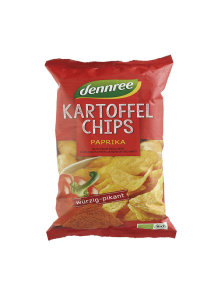 Paprikachips – Biologisch 125g Dennree