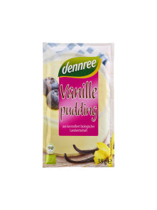 Dennree Vanillepudding – Biologisch 3x38g