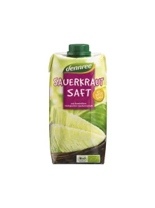 Dennree Sauerkrautsaft – Biologisch in einem 500ml Tetrapak