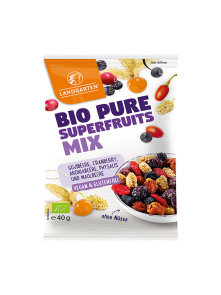 Landgarten Superfruits Mix Snack - Biologisch in einer 40g Packung
