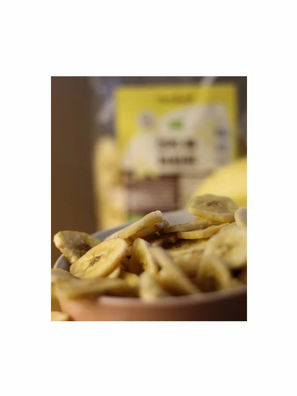 Bananenchips - Biologisch 500g Nutrigold