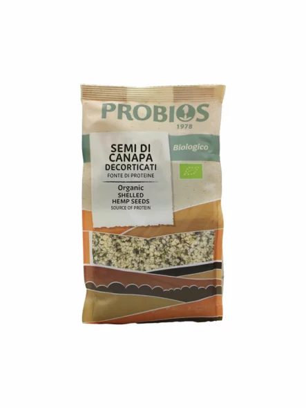 Probios – Hanfsamen Glutenfrei – Biologisch in einer Packung von 250g