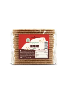 Nutrigold Knuspriges Grahambrot ohne Zuckerzusatz in einer 125 Gramm Packung
