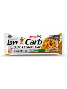 Low Carb 33% Proteinriegel – Erdnussbutter 60g Amix