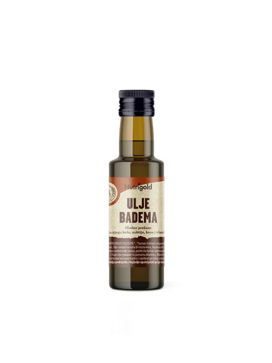 Nutrigold Mandelöl kaltgepresst – Biologisch in einer 100ml Packung