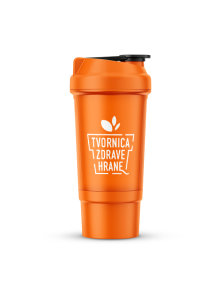 Smart Shaker mit zusätzlichem Behälter – Orange 500ml