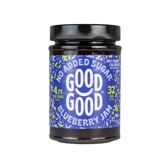 Heidelbeermarmelade mit Stevia 330g Good Good