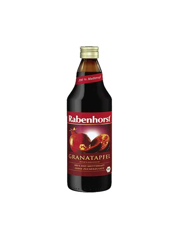Rabenhorst Granatapfelsaft - Biologisch in einer 750ml Flasche