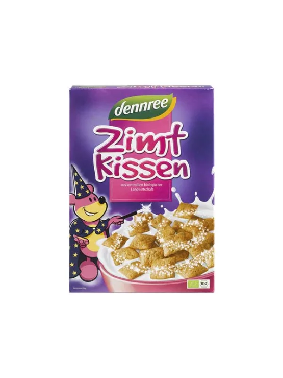 Dennree Zimtkissen mit Getreide – Biologisch in einer 300g Packung