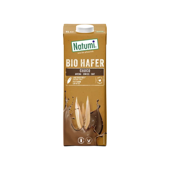 Natumi Hafer Choco Drink – Biologisch in einer 1000ml Packung