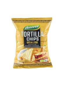 Tortillachips salzig – Biologisch 125g Dennree