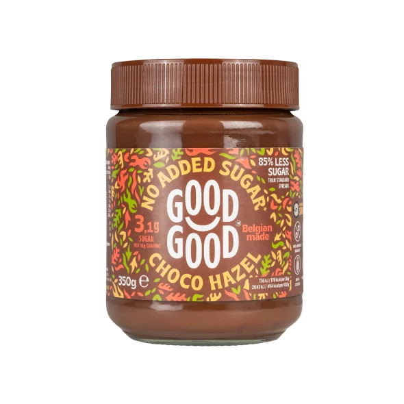 Haselnussaufstrich mit Stevia 350g Good Good
