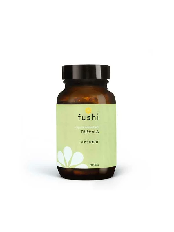 Fushi Triphala-Kapseln Biologisch 60 Stück in einer 520mg Packung