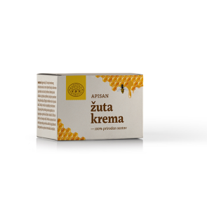 Radovan Petrović Gelbe Creme Apisan in einer 30ml Packung
