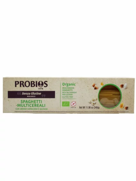 Probios Mehrkorn-Spaghetti – glutenfreie Pasta in einer 340g Packung
