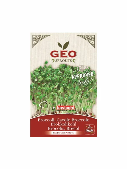 Geo Brokkolisamen zum Keimen – Biologisch in einer 13g Packung