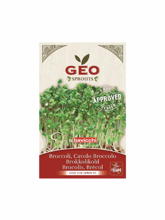Geo Brokkolisamen zum Keimen – Biologisch in einer 13g Packung