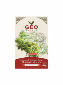 Senfkörner zum Keimen – Biologisch 50g Geo