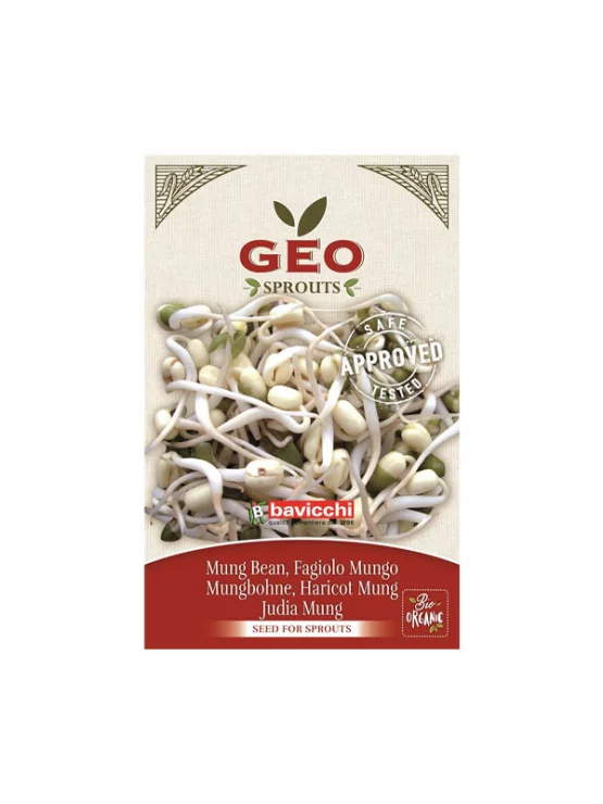 Geo Mungbohnensamen zum Keimen – Biologisch in einer 90g Packung